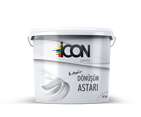 İCON DÖNÜŞÜM ASTARI 20 KG. İÇ CEPHE ASTAR BOYA