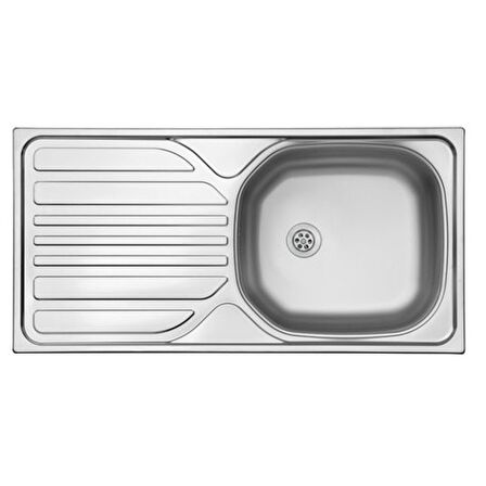 Ukinox Eviye Barton Sol 860X440mm Düz