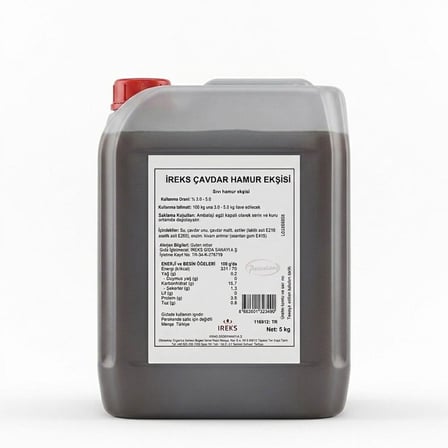 İreks Çavdar Hamur Ekşisi (Sıvı Hamur Ekşisi) – 5 Kg