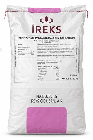 İreks Purmis Pasta Kreması İçin Toz Karışım 10  KG