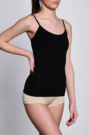 Kadın Seamless Ince Askılı Atlet Korse 5020 Ten