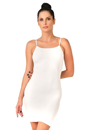 Seamless Dikişsiz Askılı Kombinezon Korse 5050 Siyah