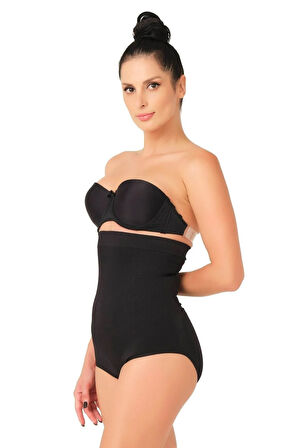 Seamless Yüksek Bel Slip Külot Korse 2008 Beyaz