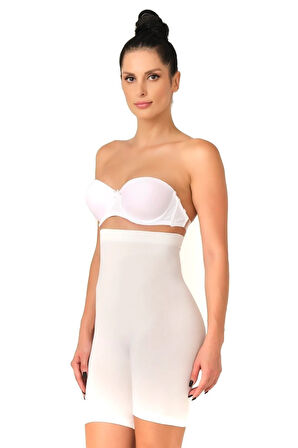 Seamless Uzun Paça Boxer Korse 3005 Ten