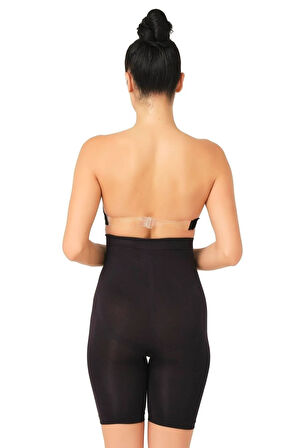 Seamless Uzun Paça Boxer Korse 3005 Ten