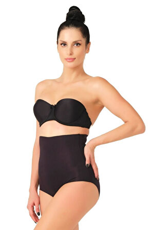 Lazer Kesim Slip Korse 2708 Siyah