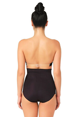 Lazer Kesim Slip Korse 2708 Siyah