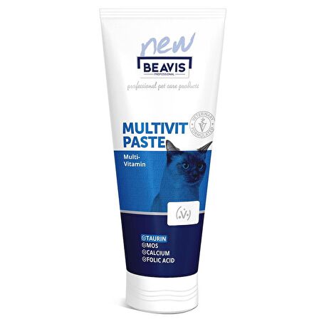 Beavis Kediler için Multivitamin Macun 85 ml 
