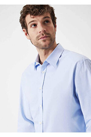 Fabien Mavi Renk Gömlek