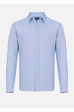 Fabien Mavi Renk Gömlek