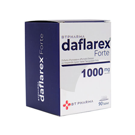 Btpharma Daflarex Forte 90 Tablet 1000 Mg