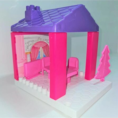 36 Parça Pınarstore Pinkie Girl Tek Katlı Ev LEGO House   2381