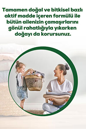 Doğal Içerikli Bitkisel Vegan Çamaşır Ve Bulaşık Deterjanı Seti, %100 Doğal Temizlik