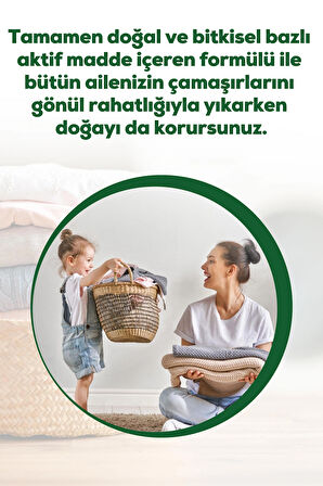 Life By Fakir Sıvı Çamaşır Deterjanı ve Yumuşatıcı Seti %100 Doğal Temizlik