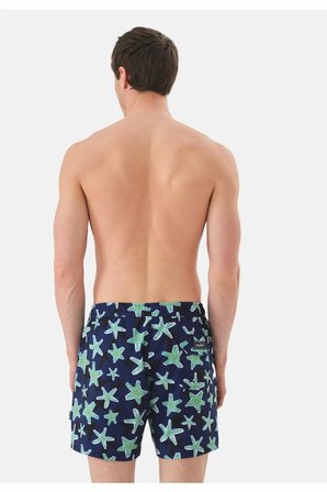 John Frank Gts All Over Prınted Erkek Deniz Şortu JFSSSWL27-STARFISH