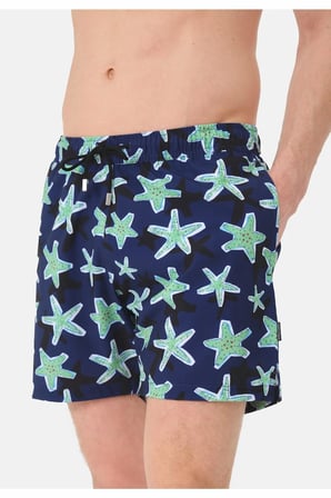 John Frank Gts All Over Prınted Erkek Deniz Şortu JFSSSWL27-STARFISH