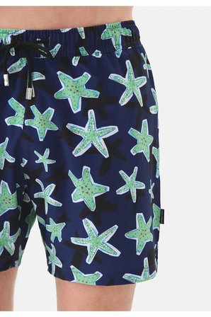 John Frank Gts All Over Prınted Erkek Deniz Şortu JFSSSWL27-STARFISH