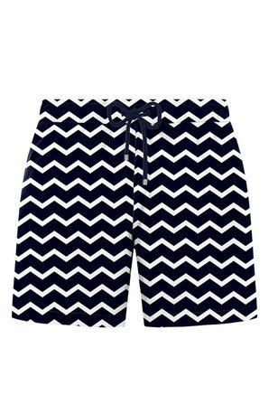 John Frank Gts All Over Prınted Erkek Deniz Şortu JFSSSWL128-ZIGZAG