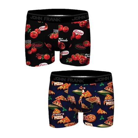 John Frank Fun Modal 2'li Erkek Boxer JF2BFUN100