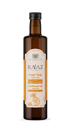 RAAZ Aspir Tohumu Yağı %100 Saf Yüksek Oleik 250 Ml