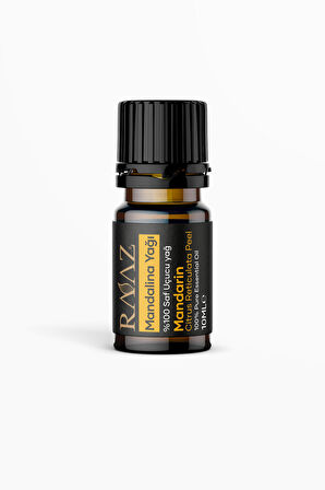 RAAZ Mandalina Uçucu Yağı 10 Ml %100 Saf Mandarin Essential Oil