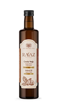 RAAZ Ceviz Yağı Soğuk Sıkım %100 Saf 250 ml