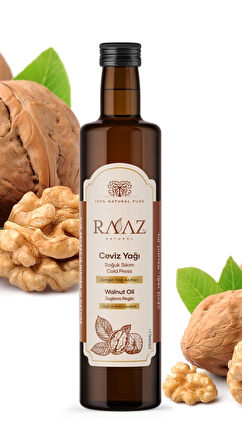 RAAZ Ceviz Yağı Soğuk Sıkım %100 Saf 250 ml