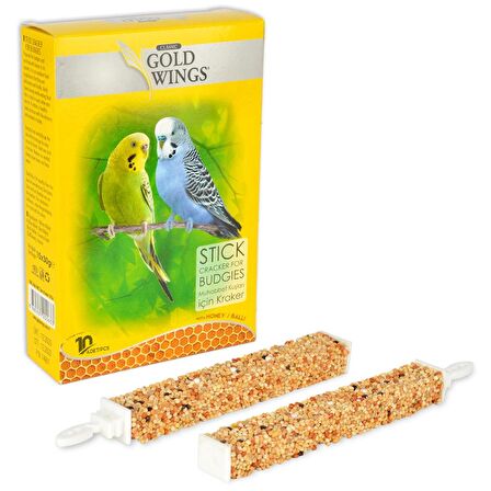 Gold Wings Classic Ballı 10'Lu Muhabbet Kuşu Kraker 