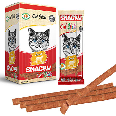 Snacky Kedi Stick Ödül Kuzulu 3*5 gr
