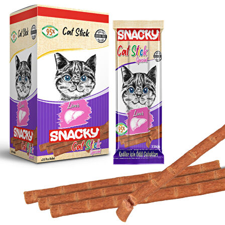Snacky Kedi Stick Ödül Ciğerli 3*5 gr