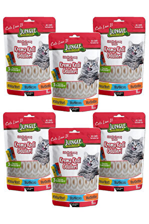 14 GR *9'LU KREMA KEDİ ÖDÜL MAMASI MİX