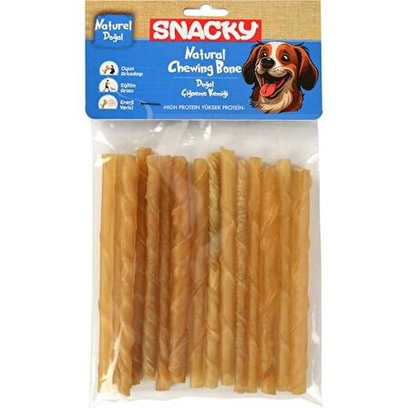 Snacky Natural Köpek Burgu 15li *13cm *105g Skt : 07/2026