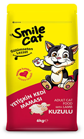 Smile Cat Yetişkin Kedi Kuzulu 6 Kg Kuru Mama