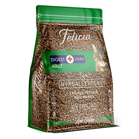 Felicia Az Tahilli Tavuklu Yetiskin HypoAllergenic Kedi Mamasi 1 Kg