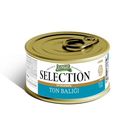 Jungle Selection 70 g Ton Balıklı Kedi Yaş Mama