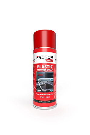 Factor360 Plastik Parlatıcı Spray (Plastic Restorer) Aerosol 500 ML