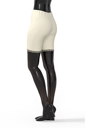 Tolin %100 Pamuk Kadın Dantelli Tayt 421