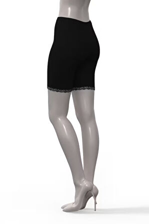 Tolin %100 Pamuk Kadın Dantelli Tayt 421