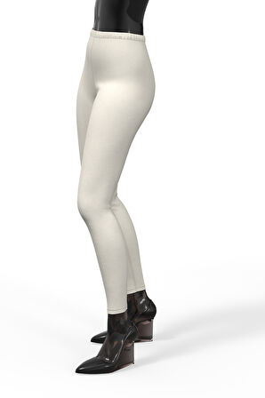 Tolin %100 Pamuk Kadın Biyeli Uzun Tayt 721