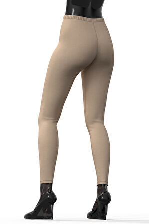 Tolin %100 Pamuk Kadın Biyeli Uzun Tayt 721