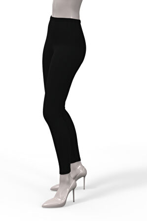 Tolin %100 Pamuk Kadın Biyeli Uzun Tayt 721