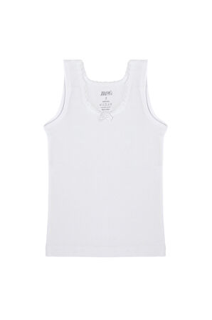 Tolin 3 Lü Paket %100 Pamuk Kız Çocuk Geniş Askılı Atlet 1411