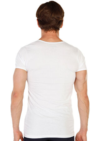 6 lı Paket %100 Pamuk O Yaka Erkek Süprem Fanila 314