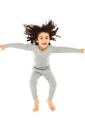 Erkek Çocuk Termal Pamuklu Esnek Renkli İçlik Takım 8390