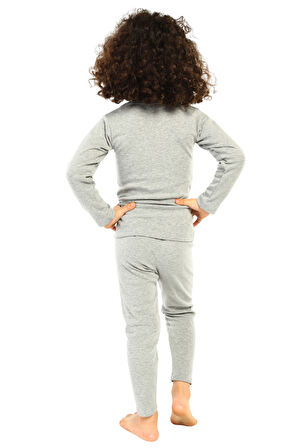 Erkek Çocuk Termal Pamuklu Esnek Renkli İçlik Takım 8390