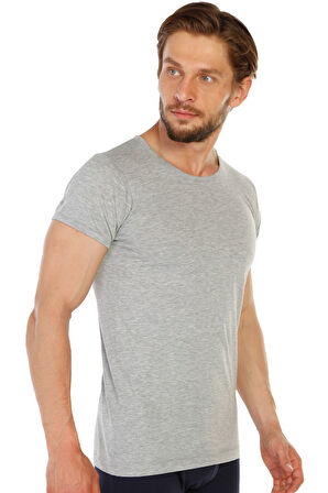 6 lı Paket %100 Pamuk O Yaka Erkek Süprem Fanila 314