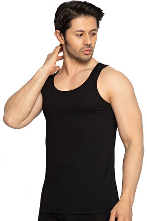 12 li Erkek %100 Pamuklu Süprem Atlet 114