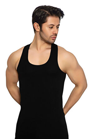 Erkek Sporcu Rambo Pamuklu Likralı Atlet 1147