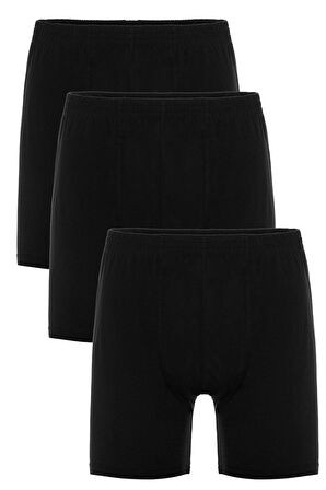 3 lü Paket %100 Pamuklu Erkek Süprem Şort Boxer 416