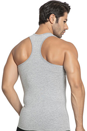 Erkek Sporcu Rambo Pamuklu Likralı Atlet 1147